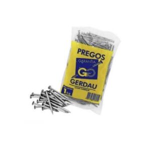 Prego 17x27 com Cabeça 1,0Kg